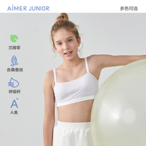 Adore Teenage Girl Developmental Underwear 14 Year Old Girl Junior High School Student Harness A class with mulberry silk breathing cup bra