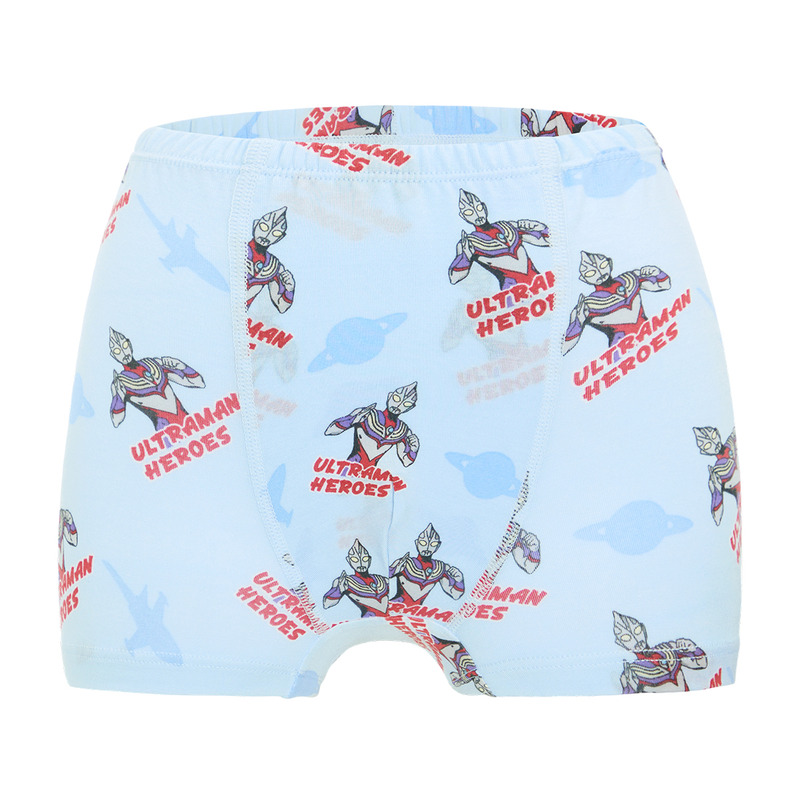 爱慕儿童天使小裤MODAL奥特曼男孩立裆中腰平角裤七件包AK223D391 - 图2