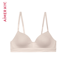 Бюстгальтер 爱慕nyc内衣女小胸聚拢无钢圈美背简约背心薄款模杯文胸an170371