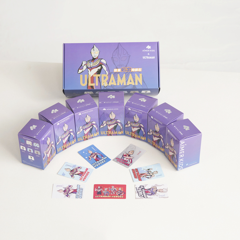 爱慕儿童天使小裤MODAL奥特曼男孩立裆中腰平角裤七件包AK223D391 - 图0