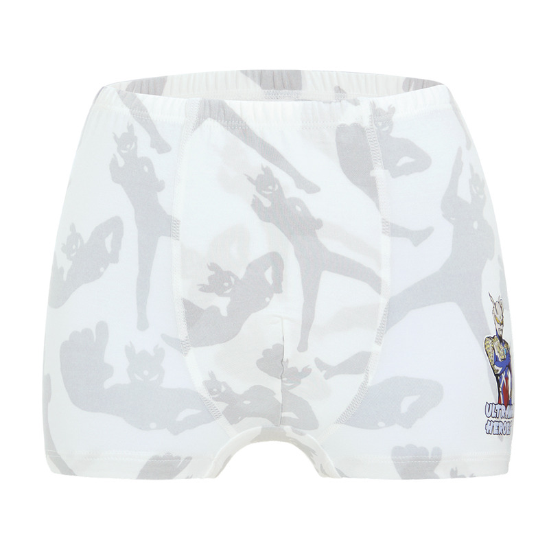 爱慕儿童天使小裤MODAL奥特曼男孩立裆中腰平角裤七件包AK223D391 - 图3