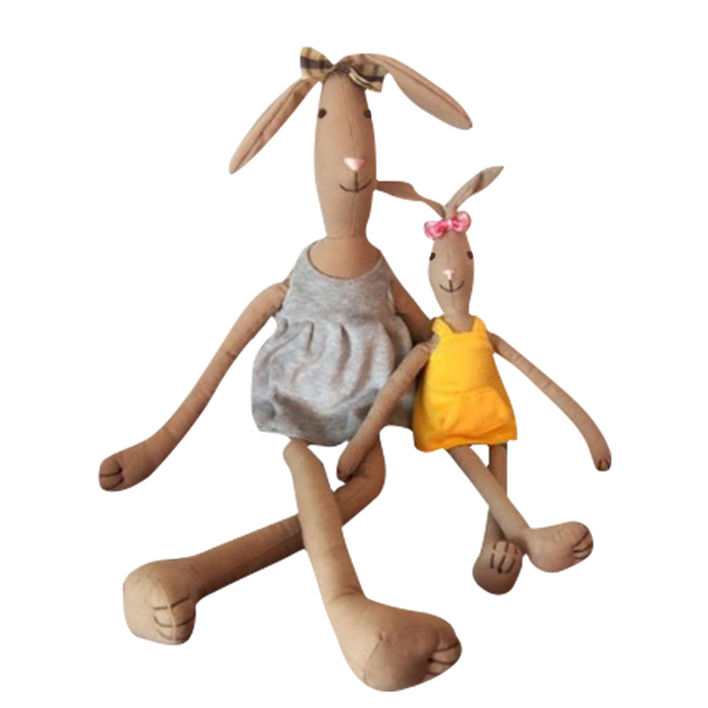 长腿小兔子布娃娃布艺玩具玩偶公仔女生礼物礼品儿童摄影道具摆设 - 图3