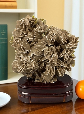 沙漠玫瑰奇石原石天然沙粒结晶