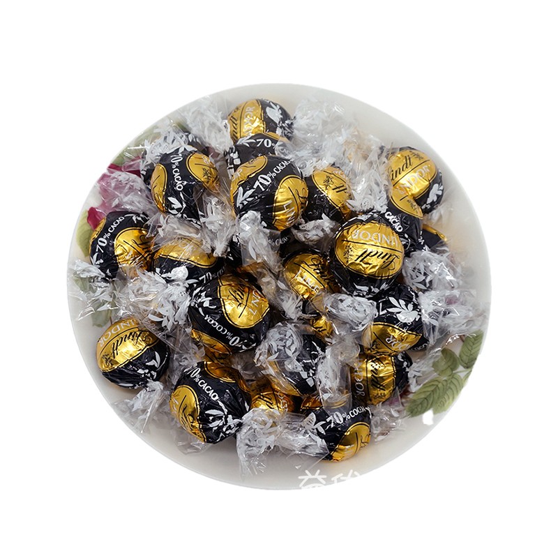 现货 Lindt瑞士莲软心球蓝色70%特浓黑巧1000g进口巧克力零食喜糖,淘宝优惠券,粉丝福利购,淘宝优惠卷