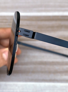 马登无螺丝反光镜片超大框太阳镜