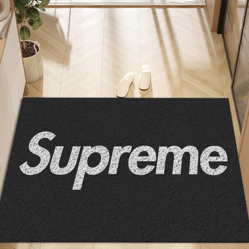 ins潮牌丝圈地垫玄关防滑防水花园入户门垫室外蹭泥脚垫可定制,淘宝优惠券,粉丝福利购,淘宝优惠卷