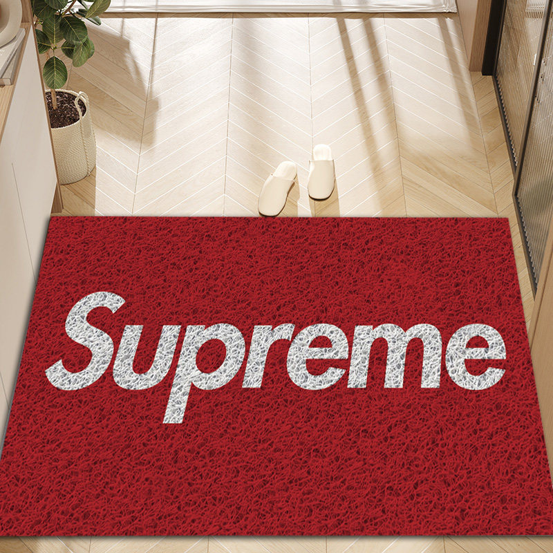 ins潮牌丝圈地垫玄关防滑防水花园入户门垫室外蹭泥脚垫可定制,淘宝优惠券,粉丝福利购,淘宝优惠卷