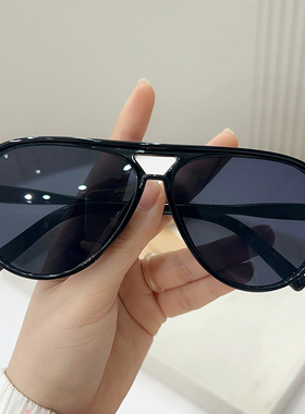 简约网红同款大框蛤蟆镜经典百搭太阳眼镜开车驾驶街拍墨镜2025新