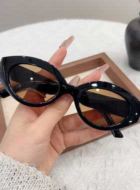 亏本清仓gm墨镜女网红太阳镜潮时尚黑色镜大脸显瘦防紫外线男女