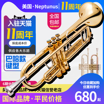 (PUTERS) down B-tone trionic trumpet trumpet instruments beginnics exam-level professional performance gift-giving