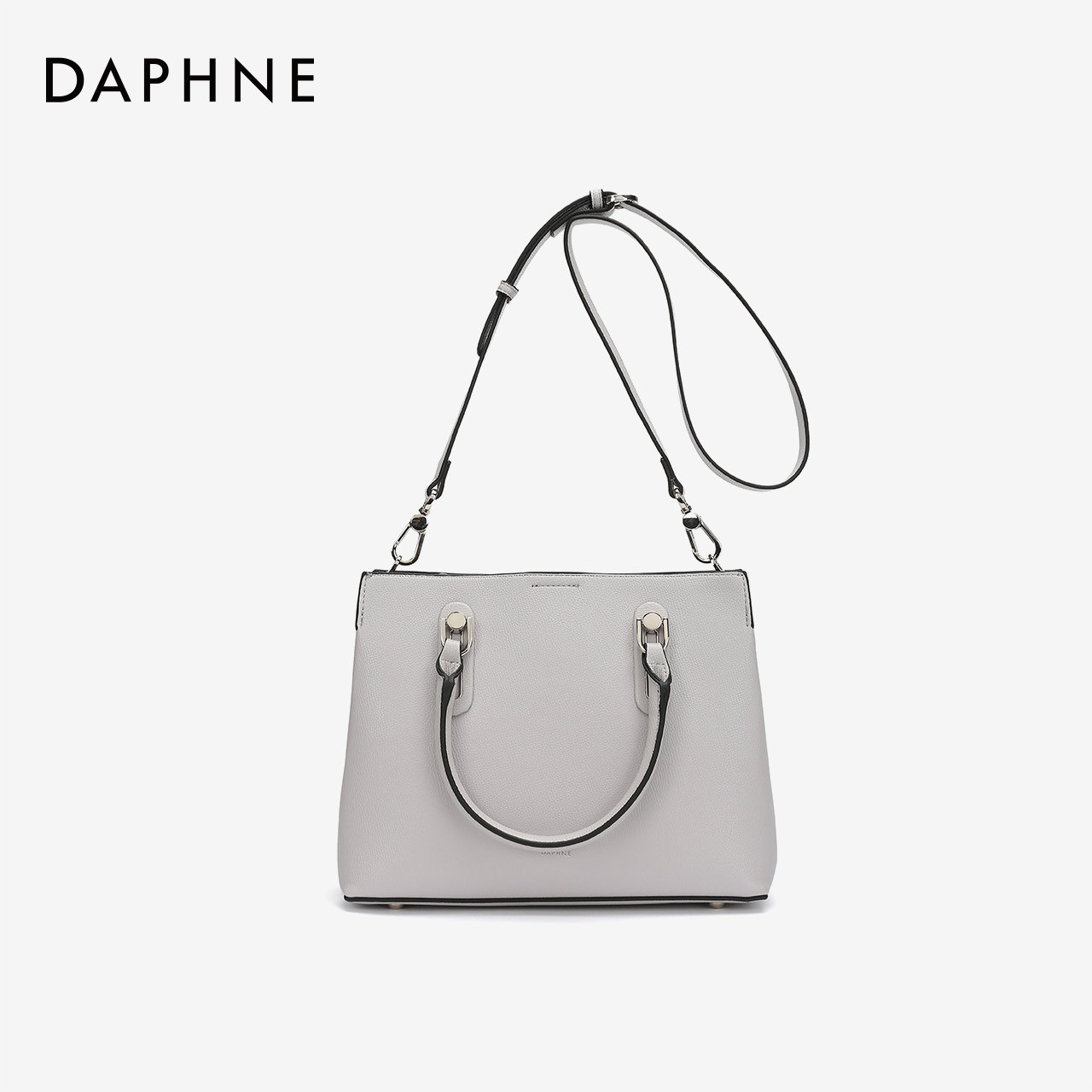 达芙妮冬季新款风琴款手提托特包 达芙妮女士包袋