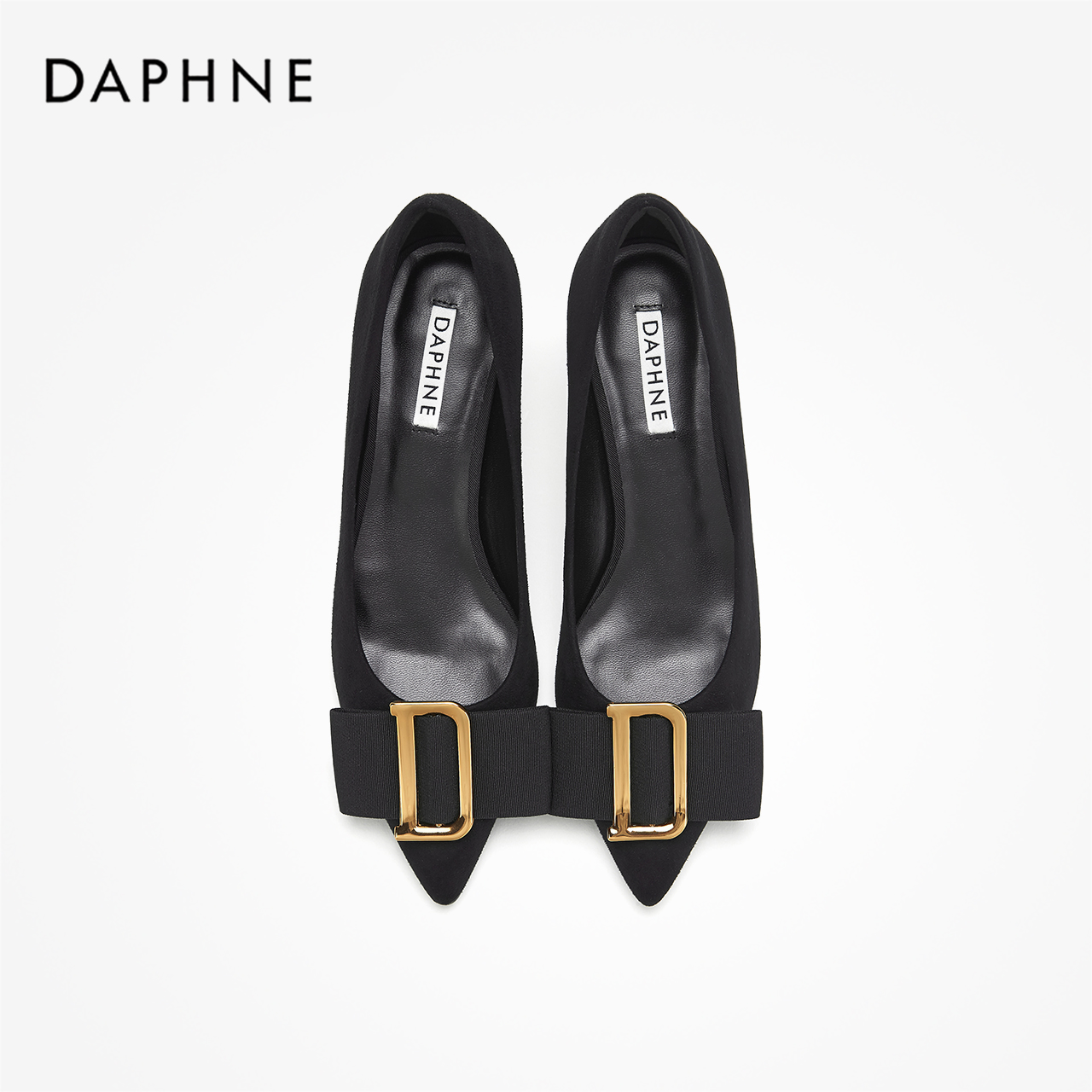 秋优雅方扣小猫跟单鞋气质绒面浅口通勤鞋 2019 达芙妮 Daphne 秋优雅方扣小猫跟单鞋气质绒面浅口通勤鞋 2019 达芙妮 Daphne