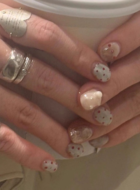 小红书爆款女素圈不规则银色戒指