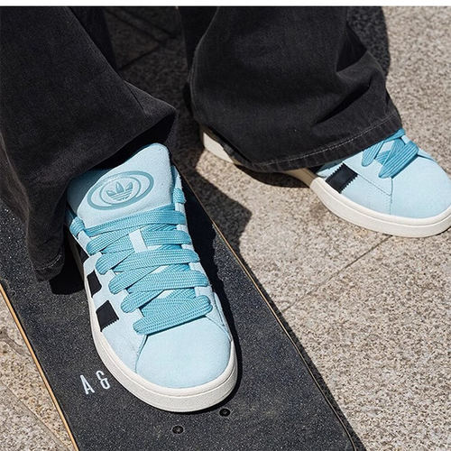 ADIDAS CAMPUS 00s 男女舒适百搭防滑休闲低帮板鞋 JQ0740 JQ0741 - 图1