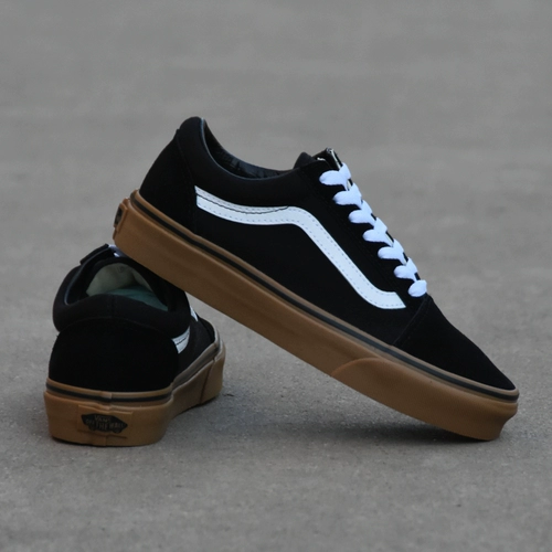 Vans, черные классические тканевые кроссовки подходит для мужчин и женщин для отдыха