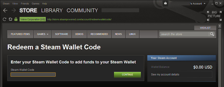 Steam Wallet Gift Card $20 USD Code美国STEAM钱包充值卡20美元 - 图1