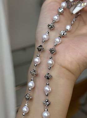 方糖家天然珍珠天然强光珍珠项链