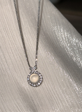 方糖家天然高冰纯银在逃公主项链