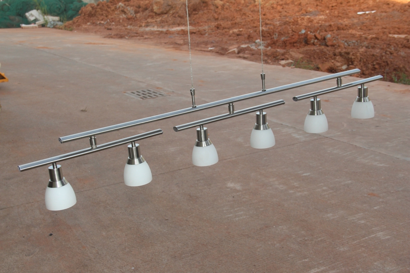 出口德国的极简风格LED餐厅吊灯，6头，3000K色温，2520流明亮度 - 图1