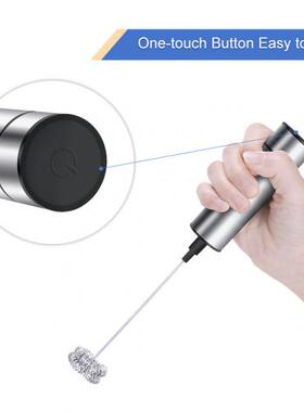 咖啡打奶泡器奶泡机家用电动迷你打泡器牛奶手持搅拌打发器电池款