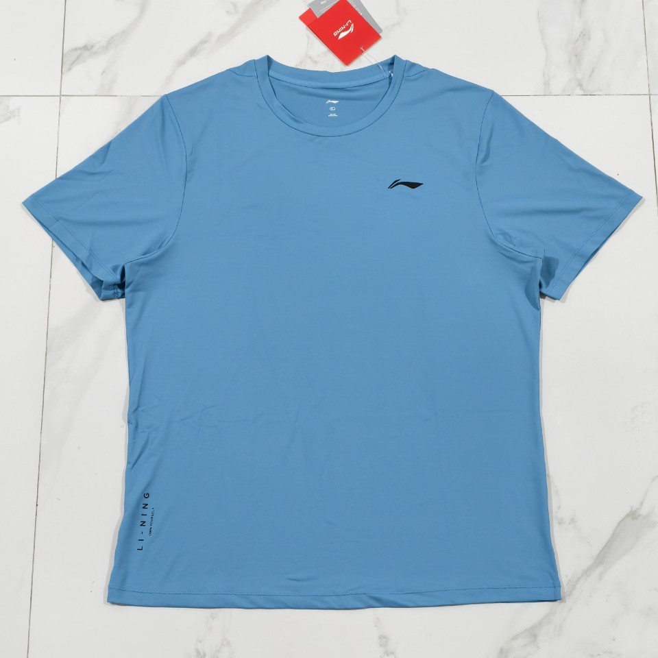 【嗜鞋】李宁男健身系列高弹性速干透气运动短袖 ATST019 ATST023 - 图2