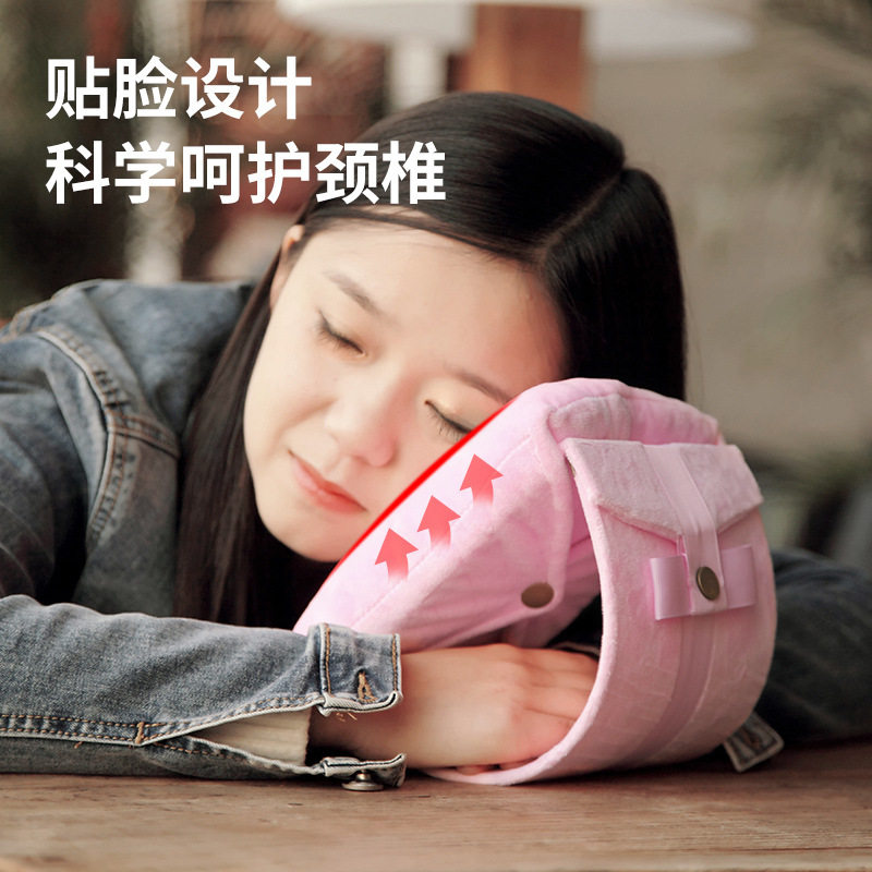 旅行便携休息靠枕U飞机火车抱枕多功能趴睡枕小号商务办工午休枕D,淘宝优惠券,粉丝福利购,淘宝优惠卷