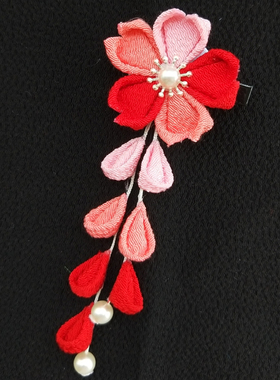 发饰DIY日式手工和服流苏边夹