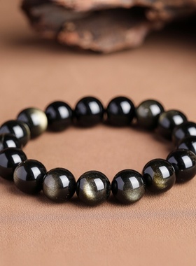 天然水晶墨西哥5A金曜石单圈手链