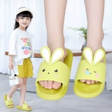 Нескользящие детские тапочки для мальчиков для школьников, милый мультяшный модный кролик для принцессы