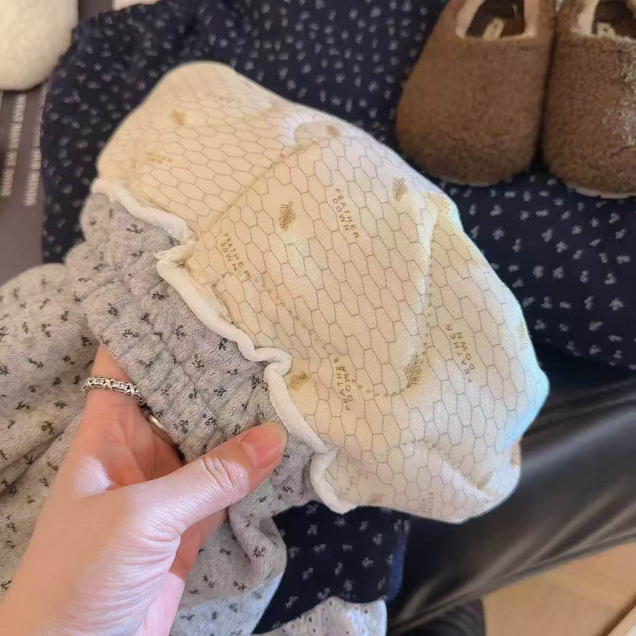 【三层夹棉】一条过冬加厚棉裤女童时尚韩版秋冬碎花洋气休闲裤,淘宝优惠券,粉丝福利购,淘宝优惠卷