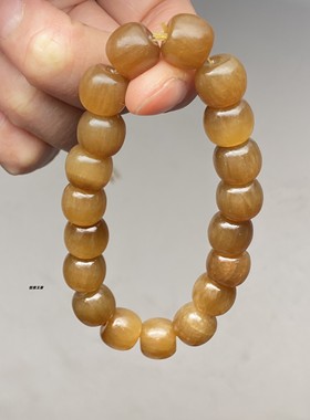 冲销量批发糖玉手链老糖玉手串手链男女款老型珠玉手链手串糖料