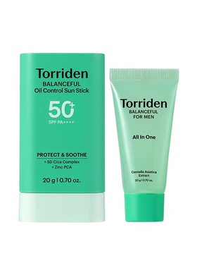 Torriden积雪草控油防晒棒