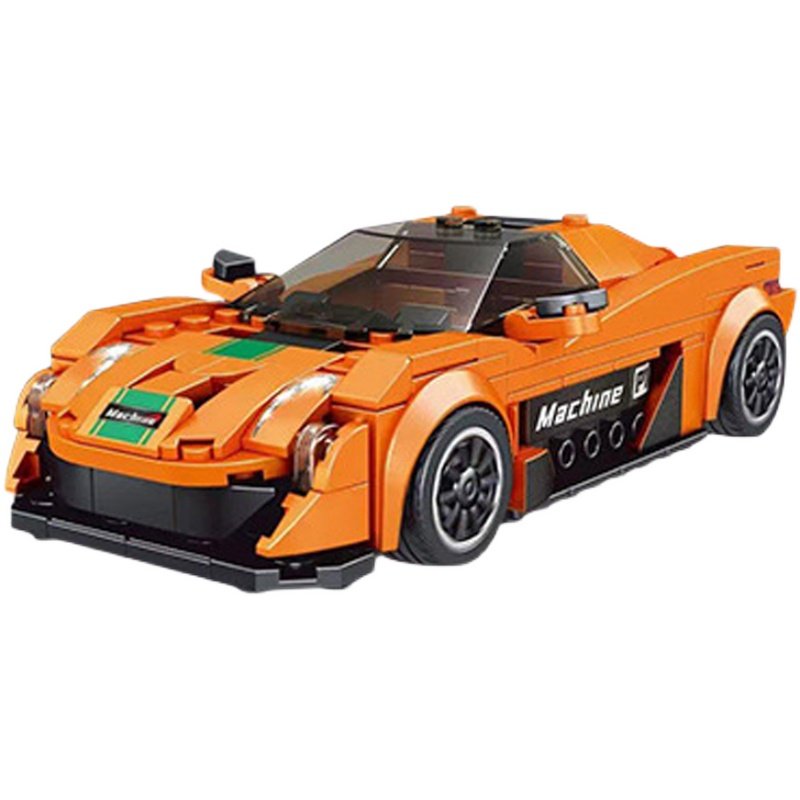 中国积木MINI保时捷911RSR迷你八格车汽车男孩拼装玩具车拼图拼搭,淘宝优惠券,粉丝福利购,淘宝优惠卷