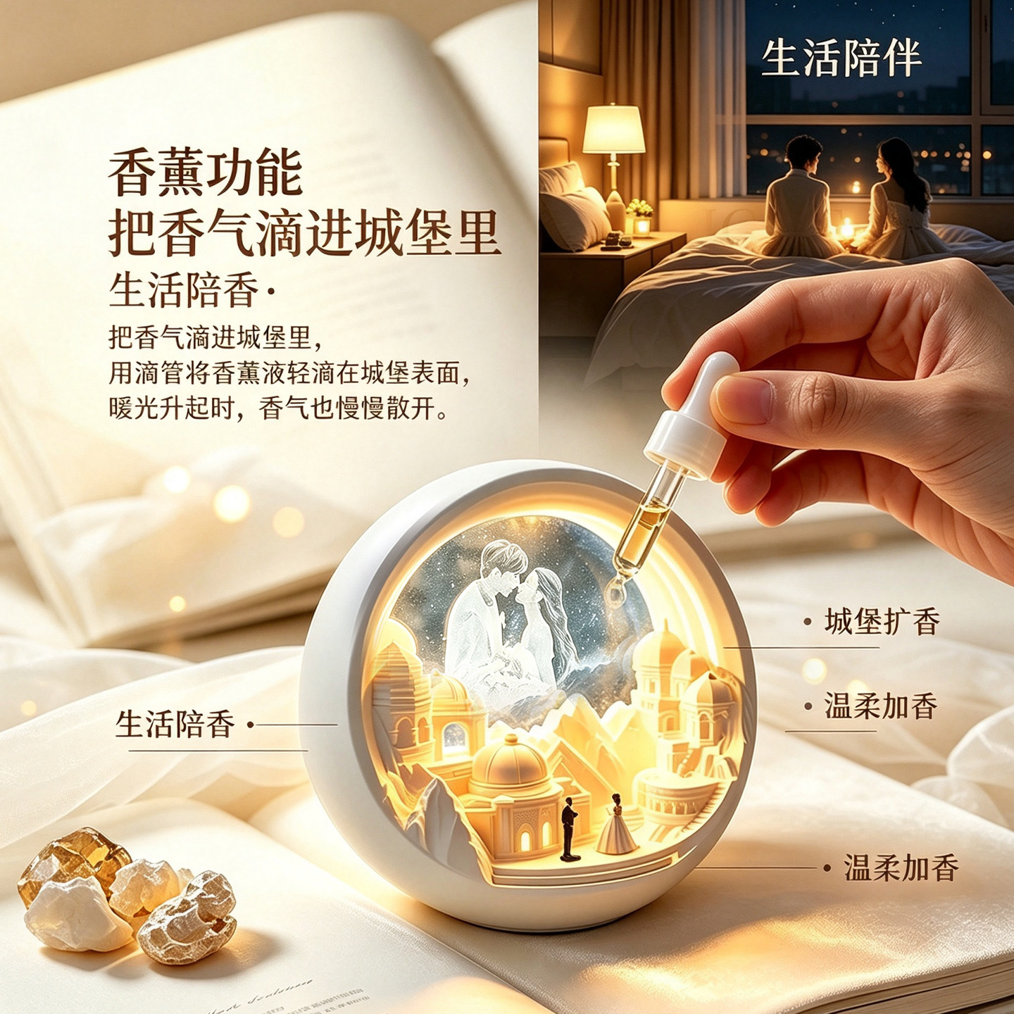 新婚礼物结婚定制照片送闺蜜朋友纪念日特别有意义礼物高级实用灯