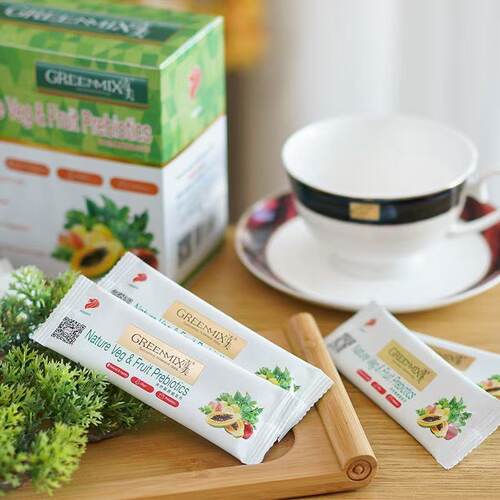 试用装10条新加坡益清美greenmix天然果蔬益生元正品保证清清条 - 图0