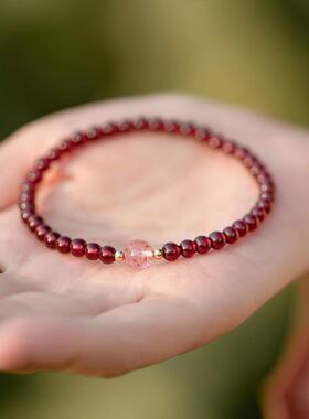 小众饰品DIY颗粒串珠女款手链礼物佩戴