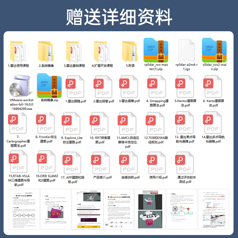 思岚激光雷达 SLAMTOF测距扫描导航避障 RPLIDAR传感器 ROS机器人-图1