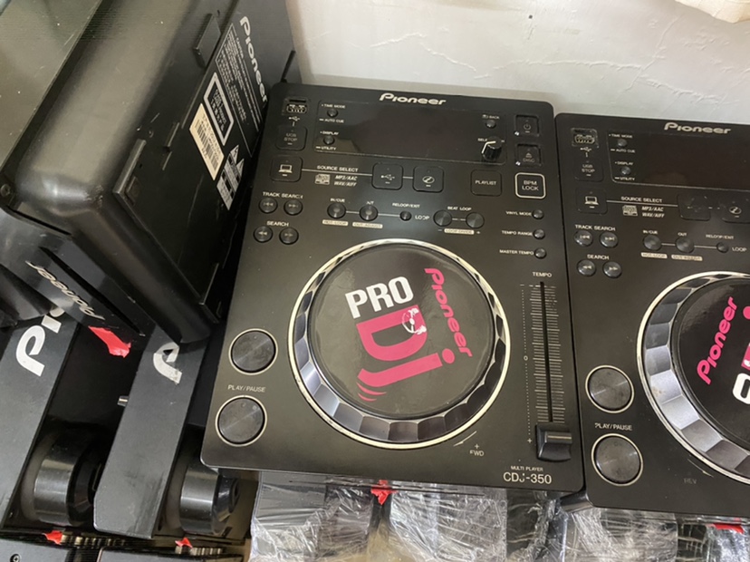 先锋350打碟机一对 功能正常 Pioneer CDJ350 DJ打碟 - 图1