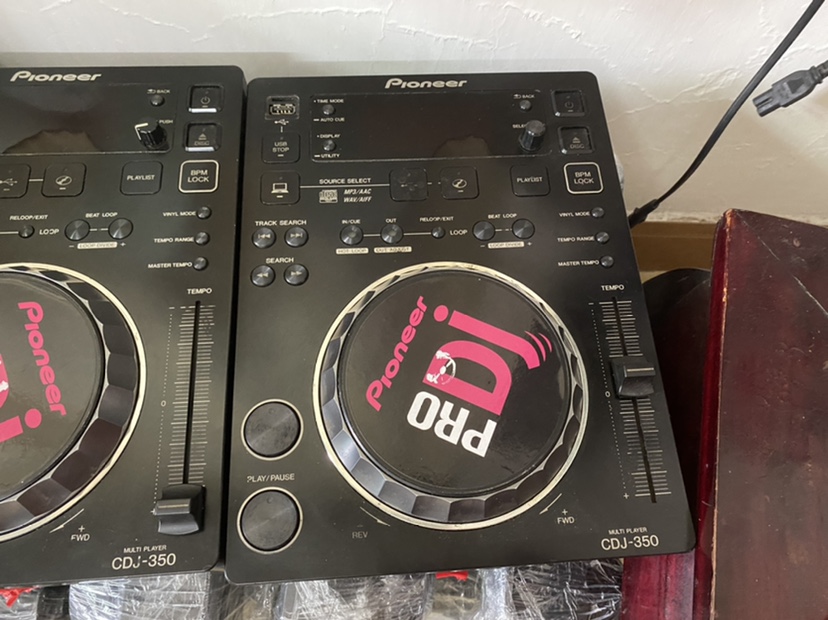 先锋350打碟机一对 功能正常 Pioneer CDJ350 DJ打碟 - 图0