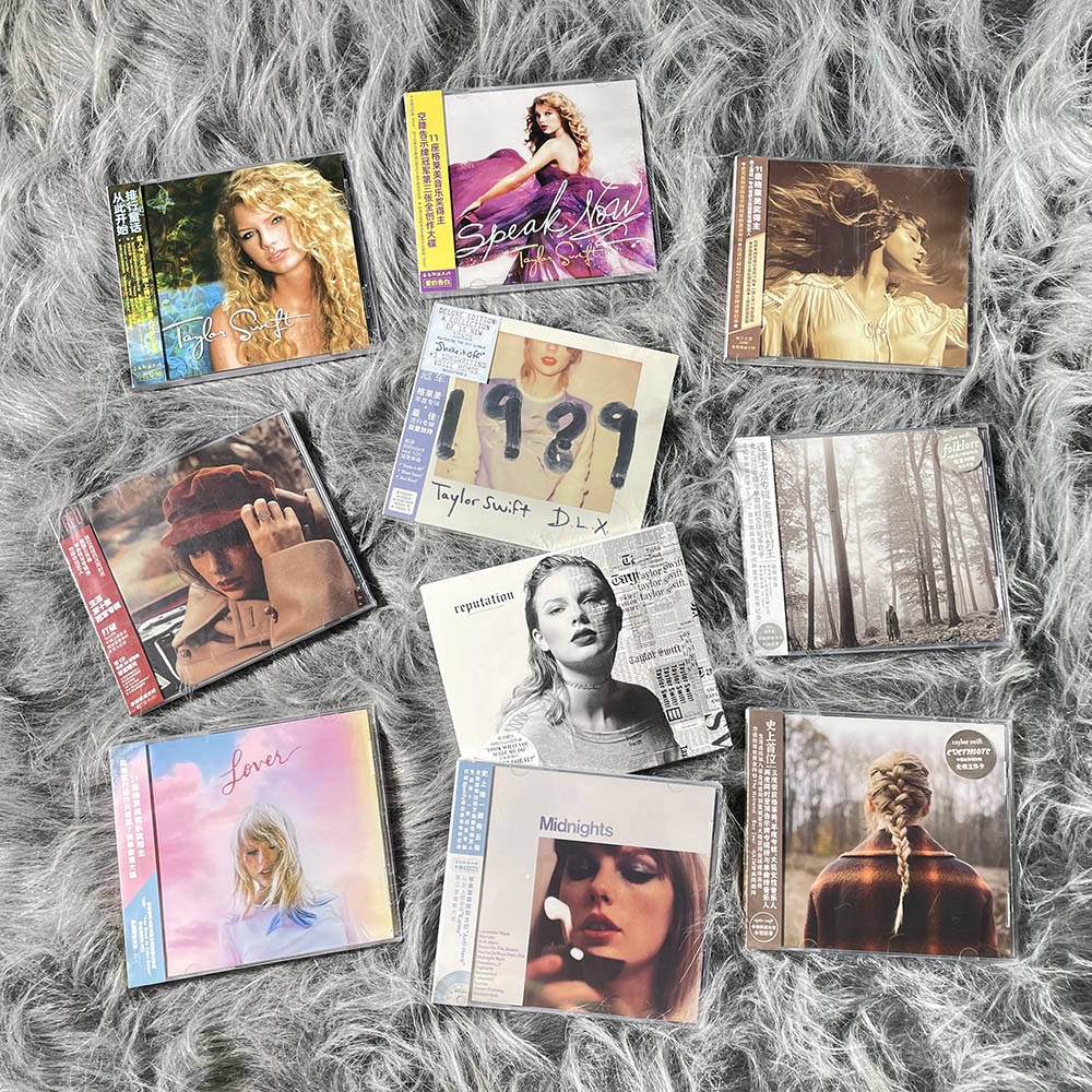 霉霉 Taylor Swift 泰勒斯威夫特专辑 RED/LOVER/EVERMORE 11CD - 图2