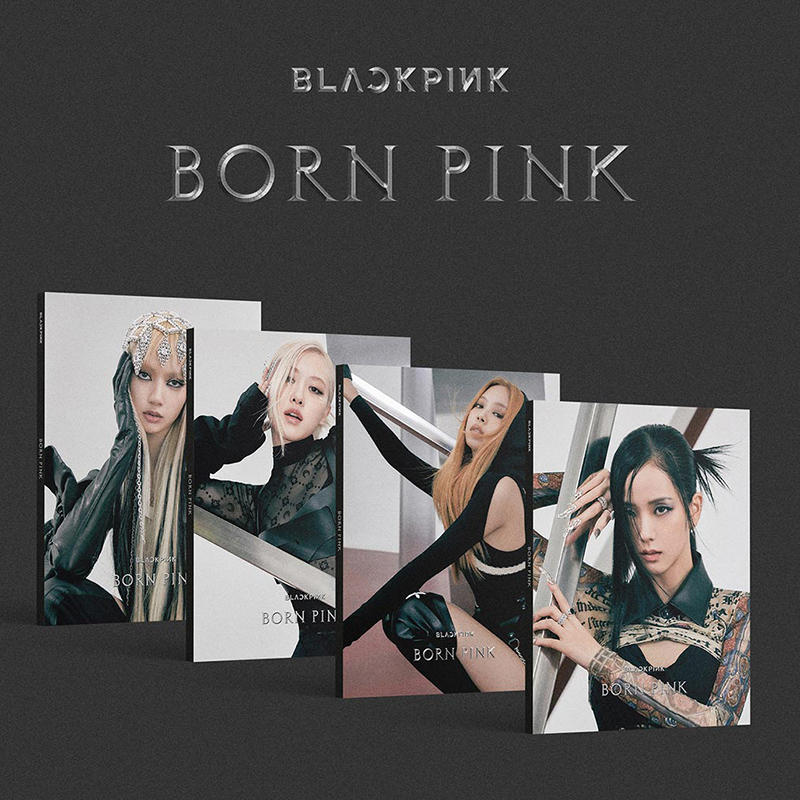 现货 BLACKPINK专辑 粉墨 正规二 BORN PINK CD 官方小卡写真周边 - 图2