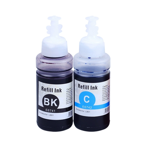 Hengke L801 подходит для Epson Ink L360 L351 L365 L310 L301 L455 T6721 L38011300 L1300 L383 L655 L805 T674 Чернила