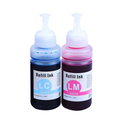 Hengke L801 подходит для Epson Ink L360 L351 L365 L310 L301 L455 T6721 L38011300 L1300 L383 L655 L805 T674 Чернила