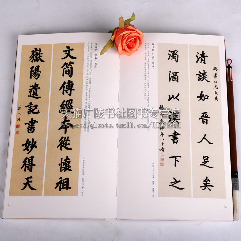 历代楹联书法名品集 何家辉著 中国传统文化艺术对联 书法画家文学家等著名学者佛教高僧王公贵胄精选作品集畅销书籍 释文评注