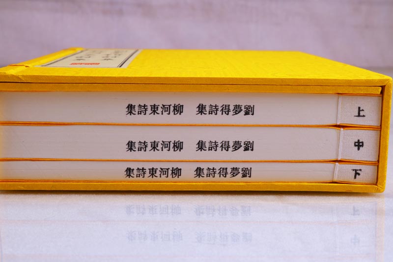 刘夢得 诗集柳河东诗集【一函三册】宣纸竖版线装繁体字 刘禹锡梦得柳宗元诗集 唐诗宋词元曲正版 古典诗词歌赋书籍全集 广陵书社 - 图0