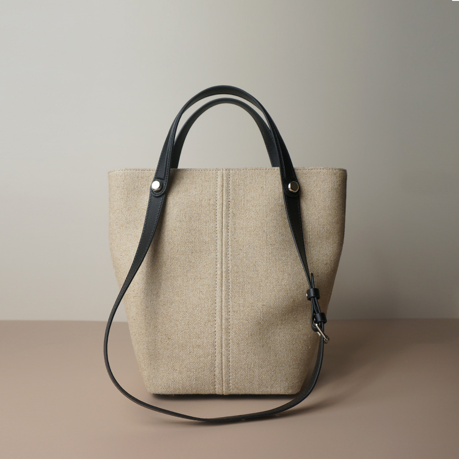 怪兽君包包2025新款水桶包时尚通勤单肩包百搭手提包复古菜篮子包,淘宝优惠券,粉丝福利购,淘宝优惠卷