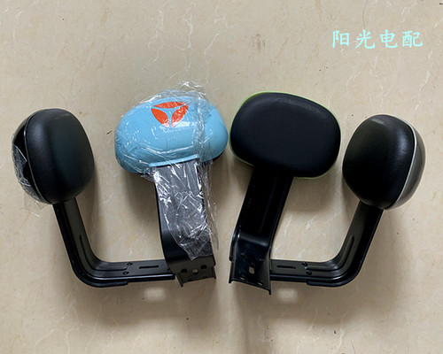 雅迪台铃国标简易款电动车靠背乐檬小金果钢炮后座垫烤漆加厚靠椅 - 图2