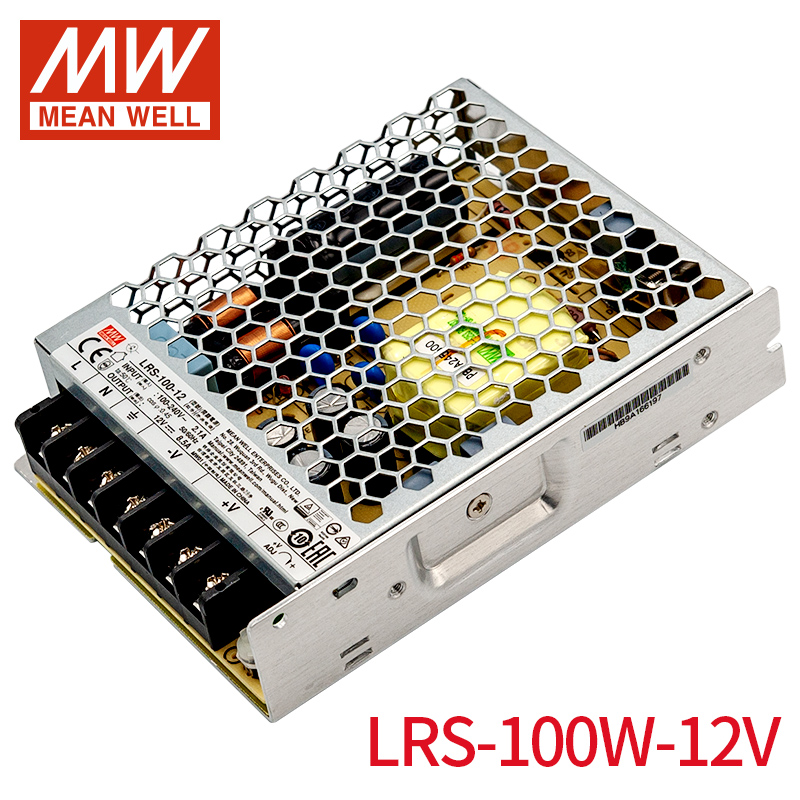 LRS-100台湾明纬100W开关电源5V12V15V24V36V48V直流NES变压器 N2