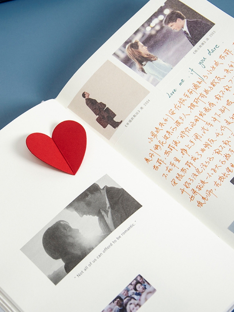 浪漫爱情笔记本子偏爱电影情侣恋爱手账本日记记事本女友情人礼物
