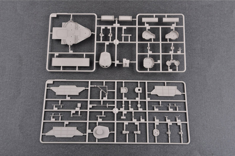 小号手模型 1/350英国皇家海军阿贝克隆比浅水重炮舰 05336-图0